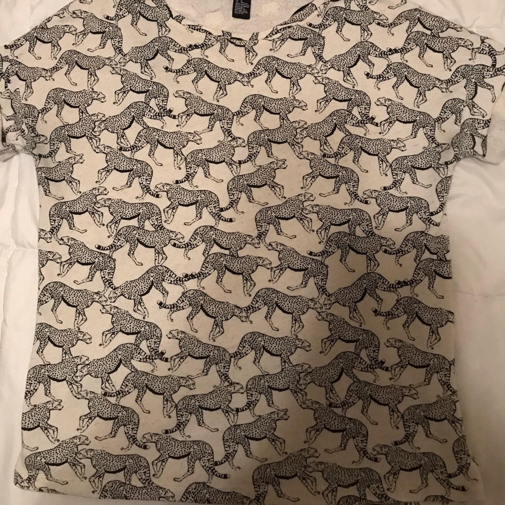 Cheetah print shirt